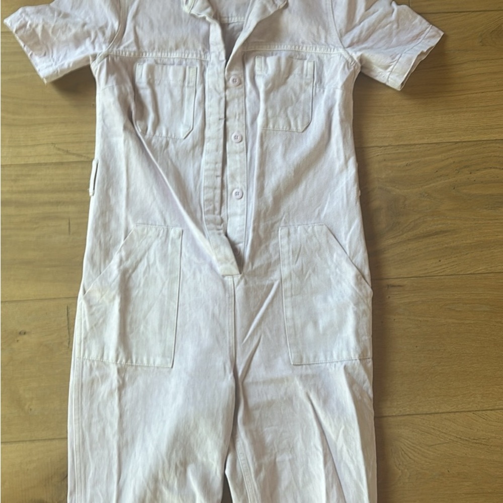 Old Navy Light Lilac denim Jumpsuit - Picture 2 of 3